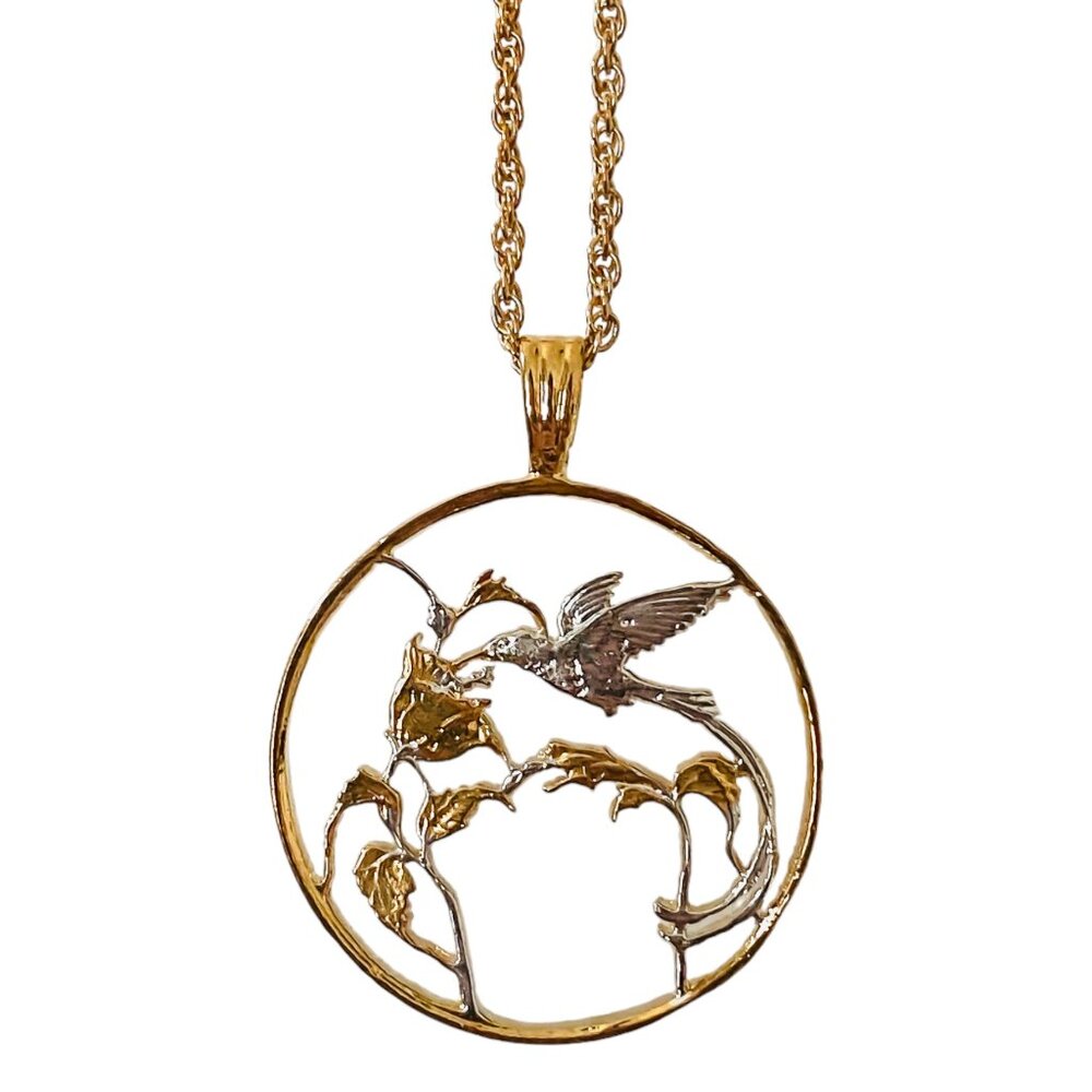 Hummingbird Pendant Necklace